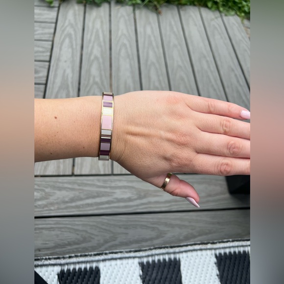 Kate Spade - read between the lines hinged bangle - Picture 1 of 7